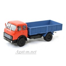 МАЗ-5335 грузовик бортовой, красно-голубой